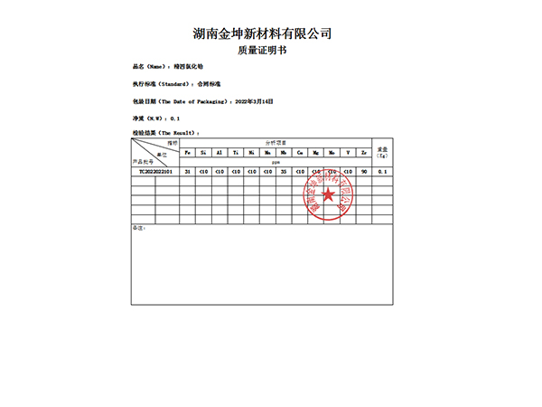 精四氯化鉿